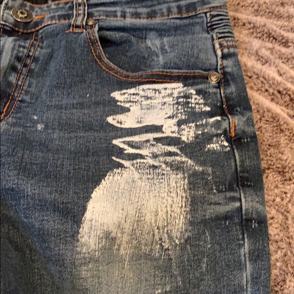 RNZ JEANS SZ 30” x 29” Unusual Jeans 👖 Z19 - Picture 5 of 10